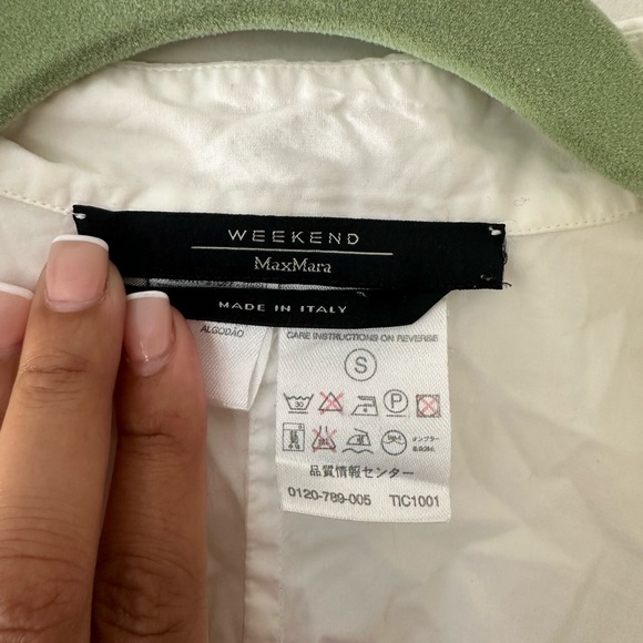 MaxMara White Blouse - Picture 3 of 5